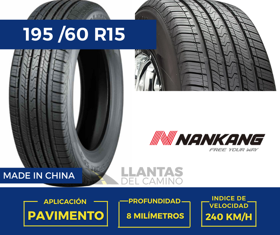 195/60R15 SP-9 NANKANG
