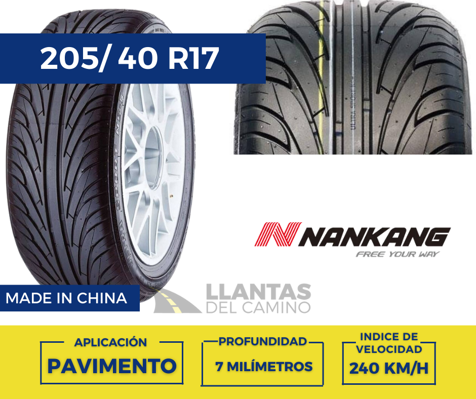 205/40R17 NS-2 NANKANG