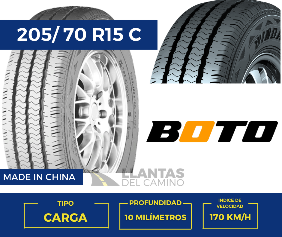 205/70R15C BR01 BOTO