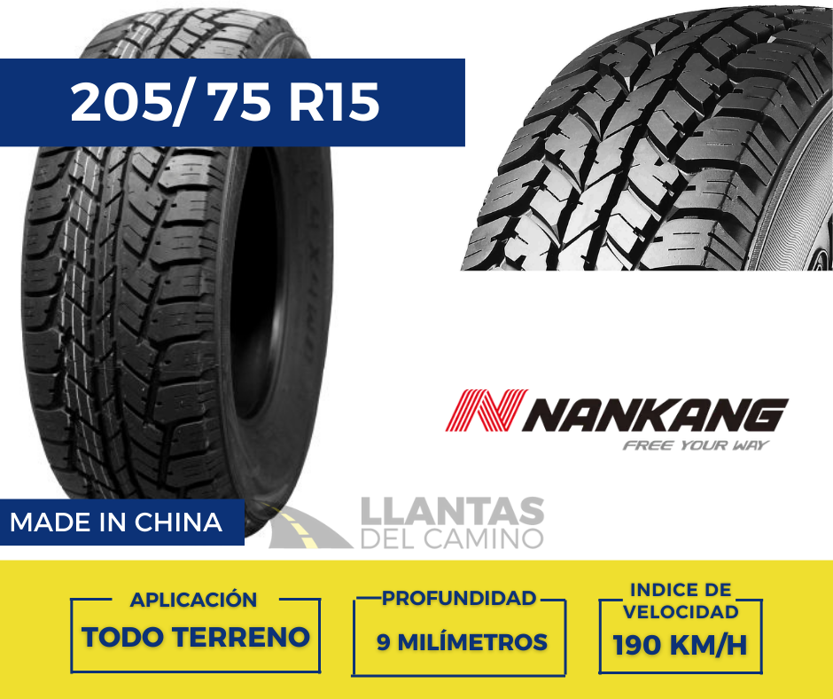 205/75R15 FT-7 NANKANG