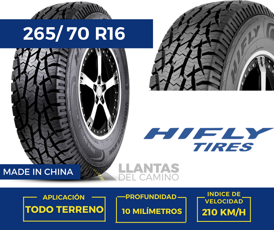 265/70R16 AT601 HIFLY