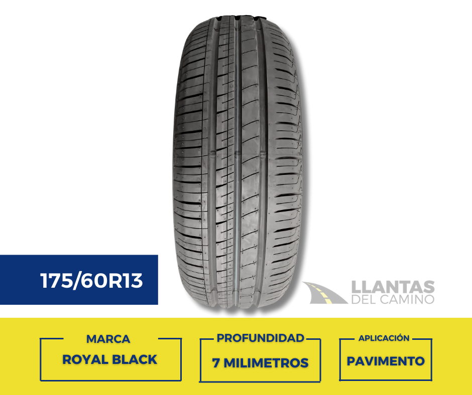 175/60R13 ROYAL BLACK