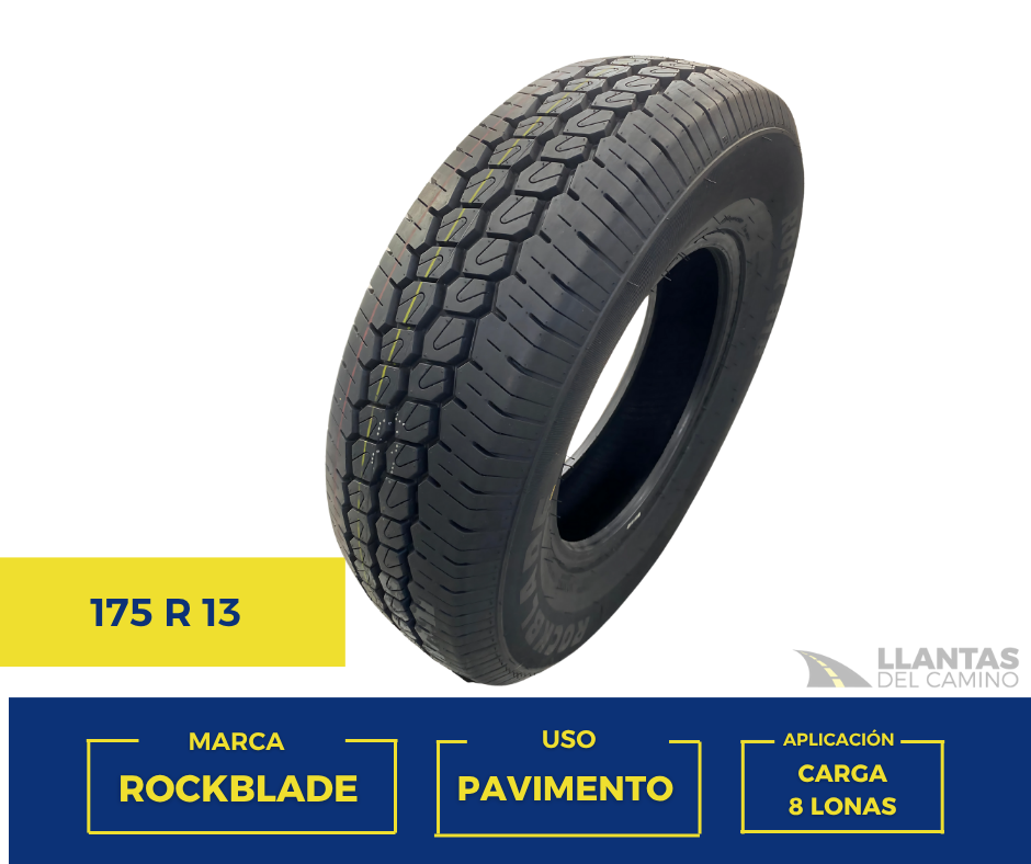 175R13 ROCKBLADE 8 lonas