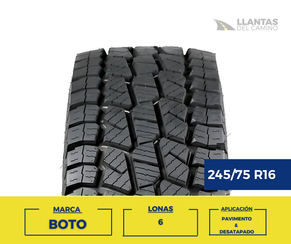 245/75R16 BOTO XTERRAIN BA80+ - Imagen 3